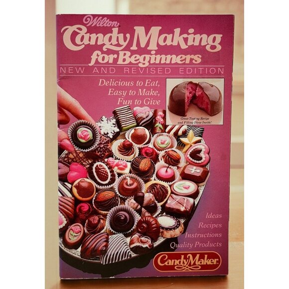 1983 Wilton Candy Making for Beginners Recipes and Instructions Booklet Vintage - Picture 1 of 6